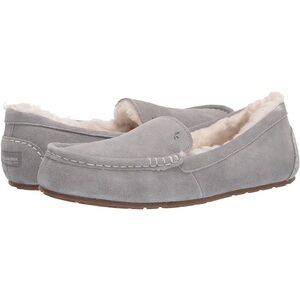 Koolaburra Women's Gray Suede Slippers